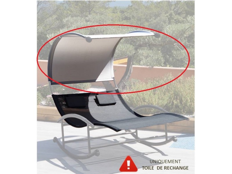 toile d'ombrage pour hamac double wellness 3420090301035