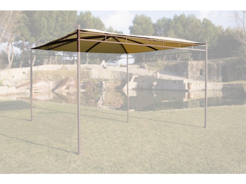 Toile Bâche pour Tonnelle Carrée ILLUSION 3.5 x 3.5 M 3420090600206