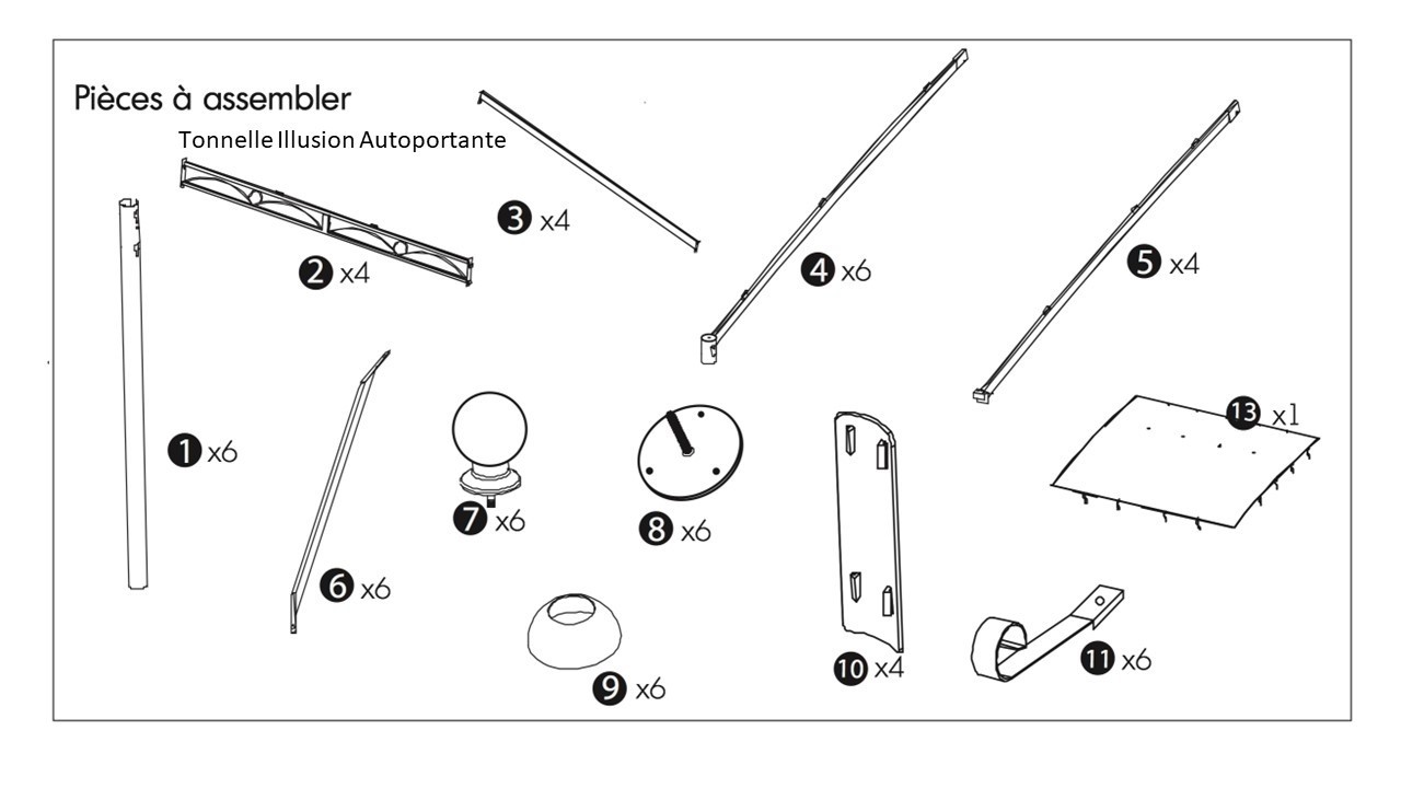 Barre Ronde Yakima 58 Pouces Pièce 0409 - Bouchon Seul, état Usage