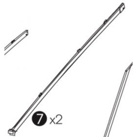 Barre latérale - Tonnelle Illusion