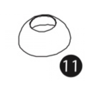 Coupelle pied - Tonnelle Illusion