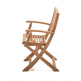 Lot de 2 Fauteuils pliants INNSBRUCK en Teck