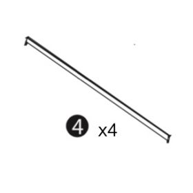Traverse centrale pour toiture - Tonnelle Illusion