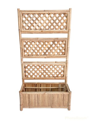 Jardinière avec treillis KALYS