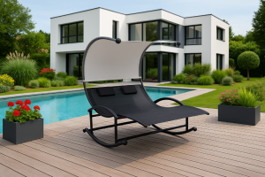 Hamac Transat double à Bascule - WELLNESS 