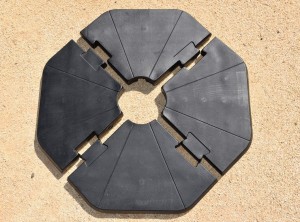 4 Dalles pour Parasol à Lester PUZZLE