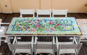 Table en Pierre de Lave - LUX 626