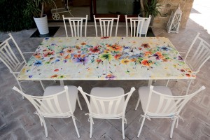 Table en Pierre de Lave - LUX 629