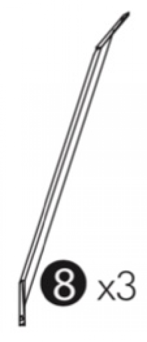 Petite barre de soutient - Tonnelle Illusion