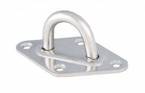 Pontet inox D 8mm pour voile d'ombrage 