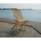 Lot de  2 Chaises Pliantes en Teck DENPASAR