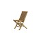 Lot de  2 Chaises Pliantes en Teck DENPASAR