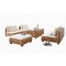 Salon en rotin Naturel KARTA          5 pièces 
