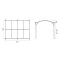 Toile Bâche pour Tonnelle Autoportante ILLUSION  3 m x 4 m GRISE