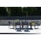 Ensemble Table Aluminium PRISMA XXL + 8 fauteuils Venezia 