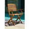 Lot de 2 Fauteuils pliants INNSBRUCK en Teck