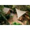 Voile D'ombrage Rivage Triangulaire 3,6m Grège - Jardiline
