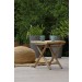Table d'appoint pliante KALYS en bambou naturel 