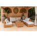 Salon en rotin Naturel KARTA          5 pièces 