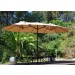 Parasol Droit Ovale 3 Têtes WIDE 4.60 x 2.70 m